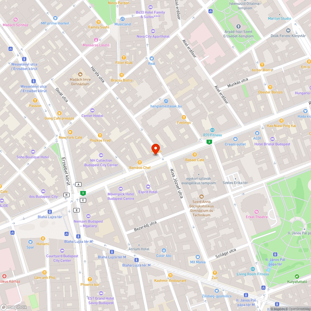 Letarolt korlát bejelentés helye