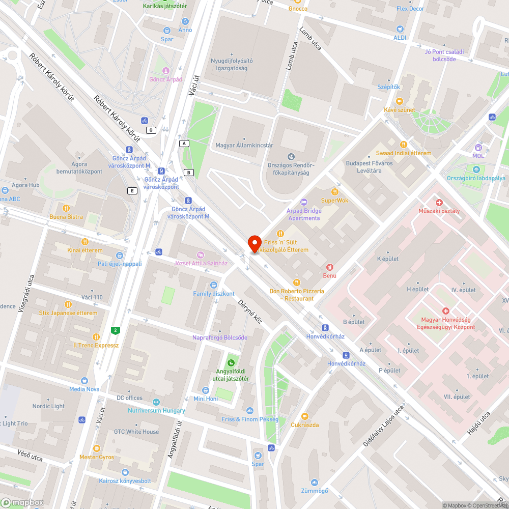 Sérült aknafedél bejelentés helye