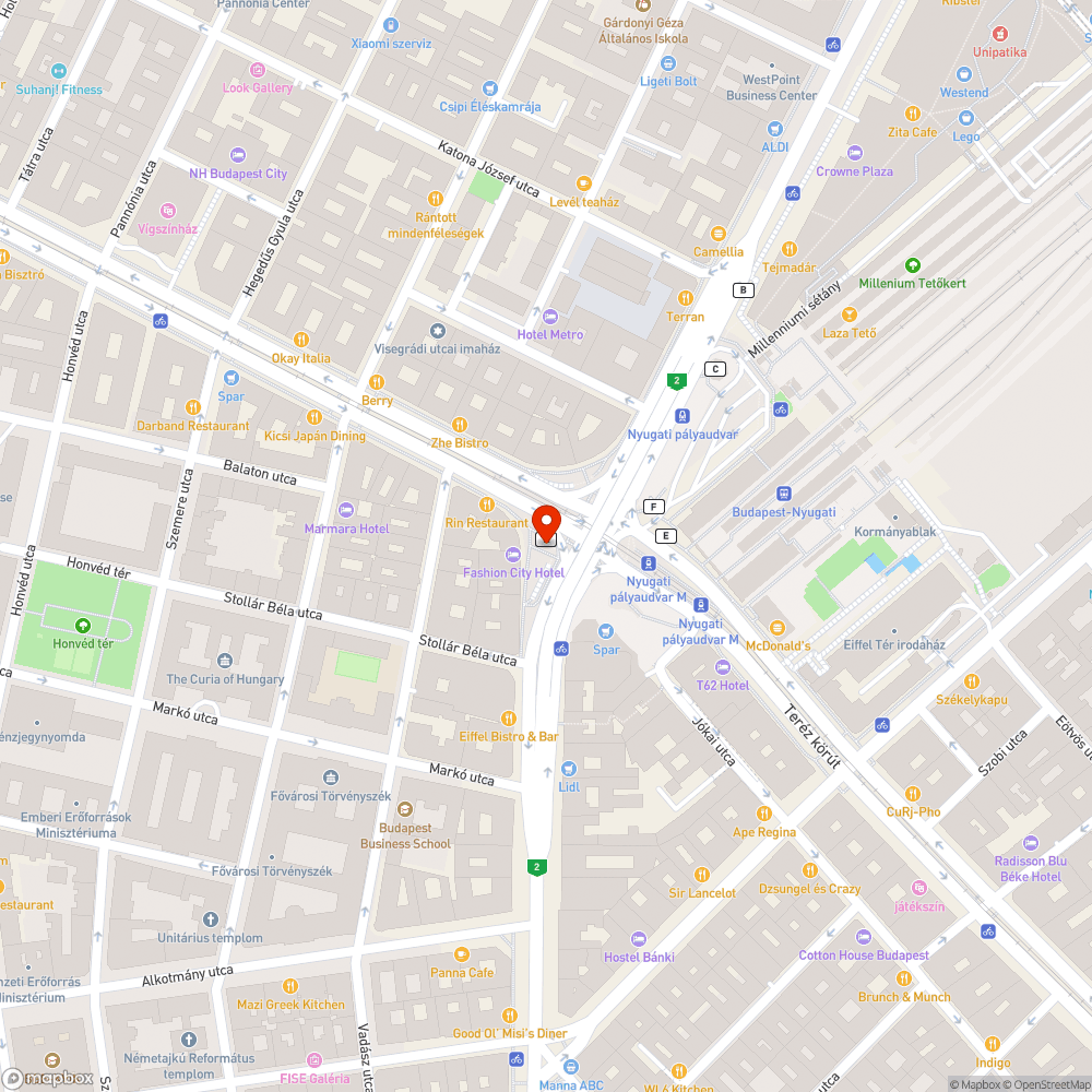 Faültetés bejelentés helye