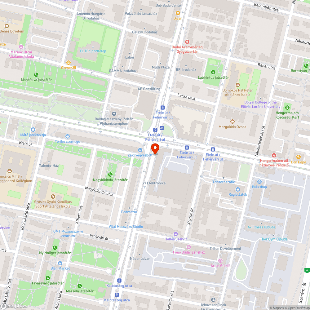 Letört faág vezetéken bejelentés helye