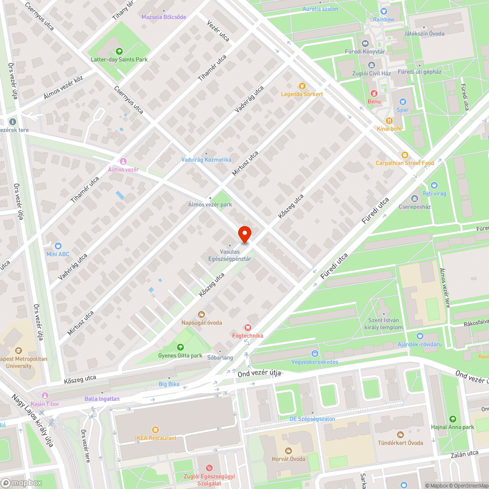 Elhagyott Suzuki gépkocsi bejelentés helye