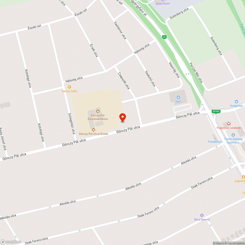 Olvashatatlan buszmenetrend bejelentés helye