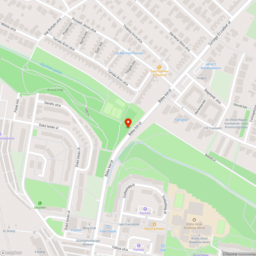 Nem működő világítás (villanyoszlopokon) bejelentés helye