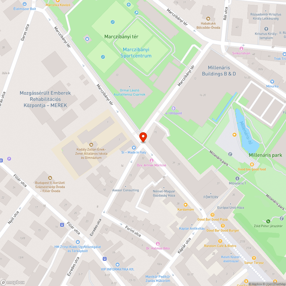 Karó kidőlt bejelentés helye