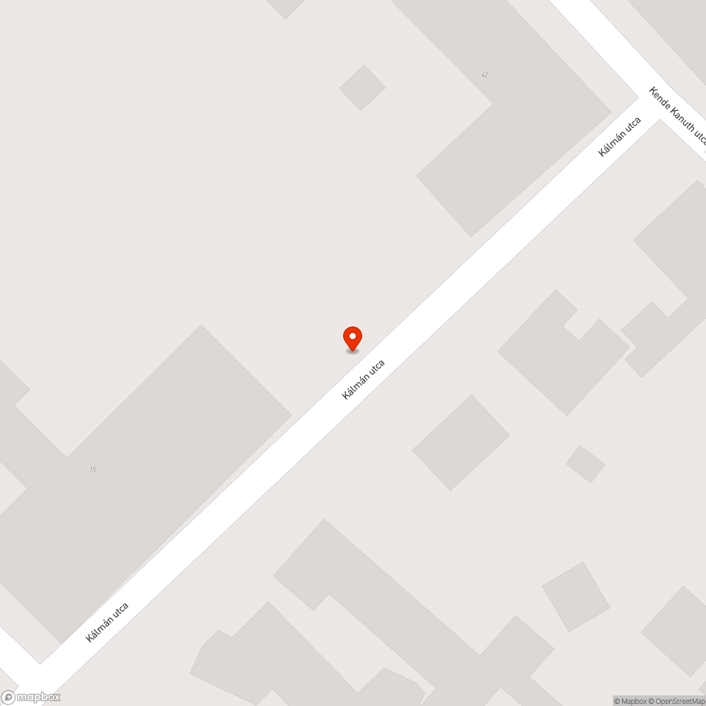 Elhagyott autó bejelentés helye