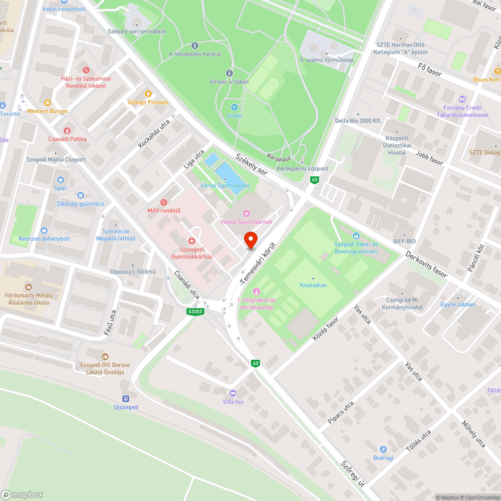 Leharcolt padok - Sportcsarnok bejelentés helye