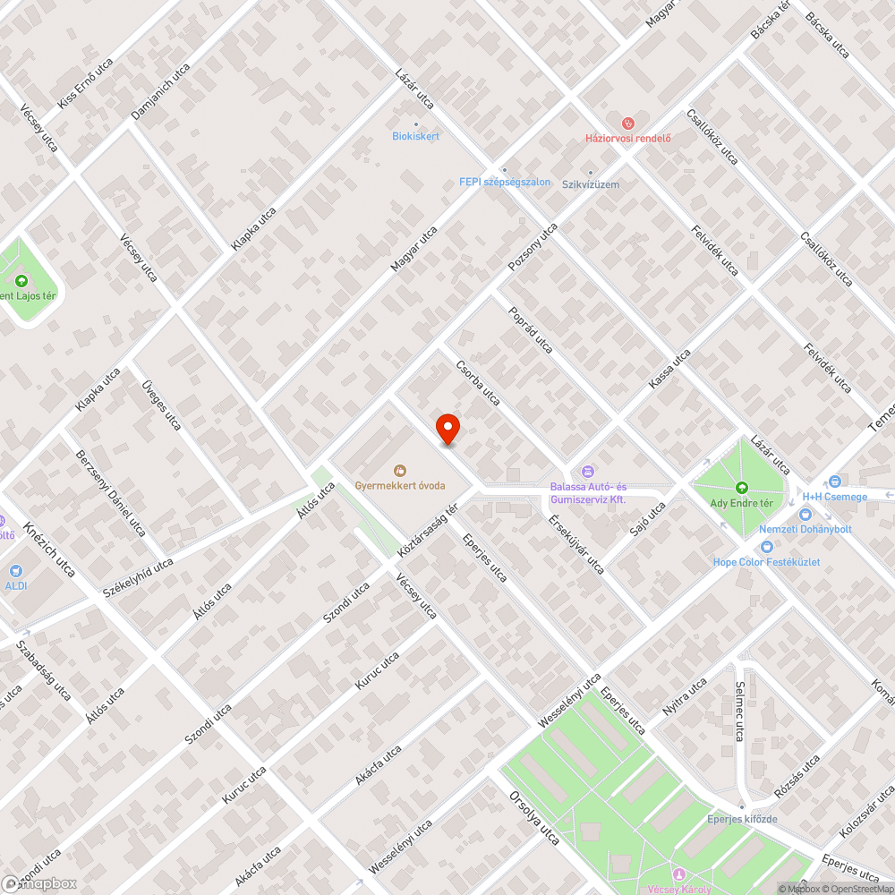 Szegélykövek bejelentés helye