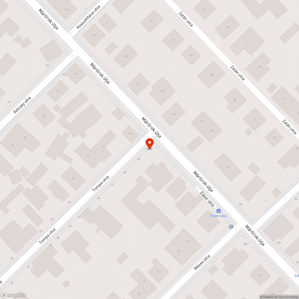 Veszélyes fa bejelentés helye