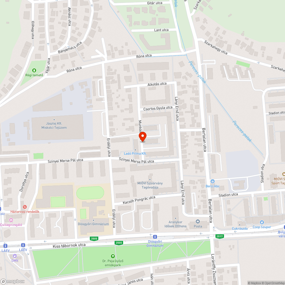 Járda javítás bejelentés helye