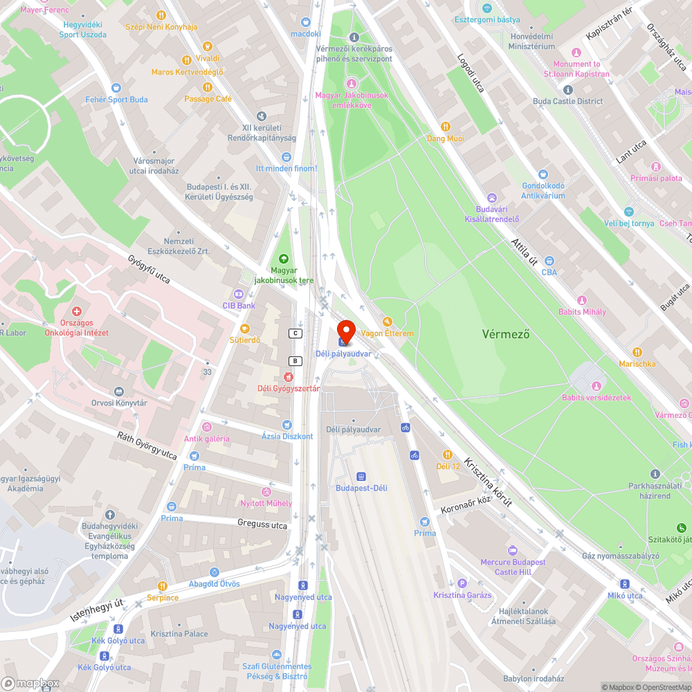 Metro pad ferde bejelentés helye