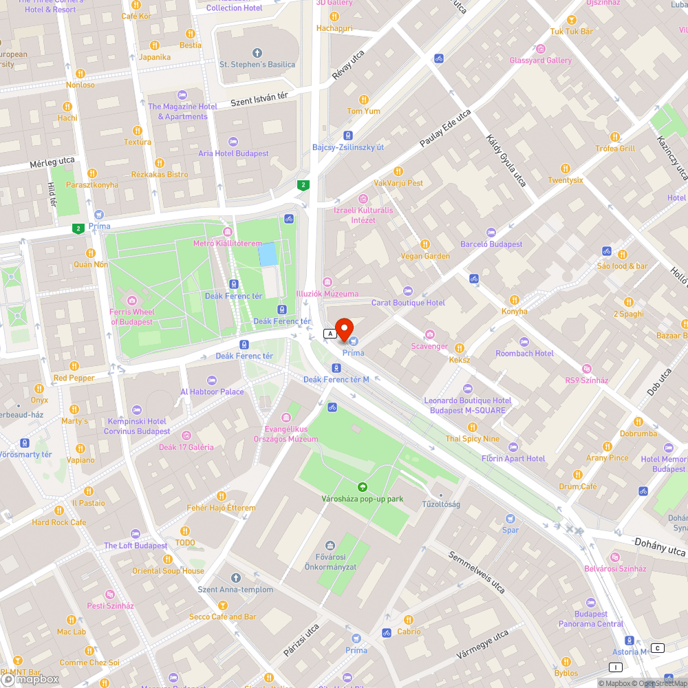 Eldugult víznyelő bejelentés helye