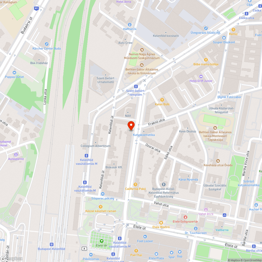 Sártenger az úton bejelentés helye