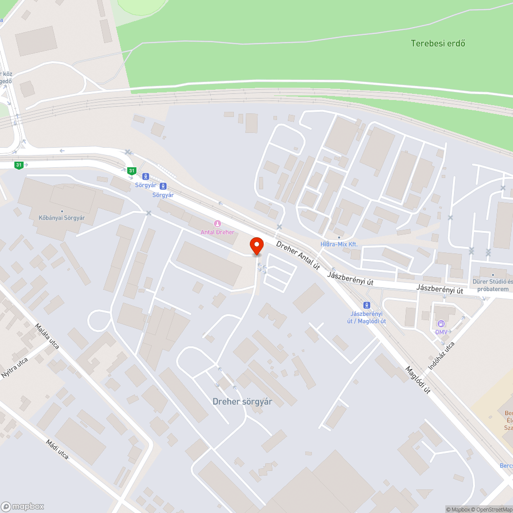 Roncsautó bejelentés helye