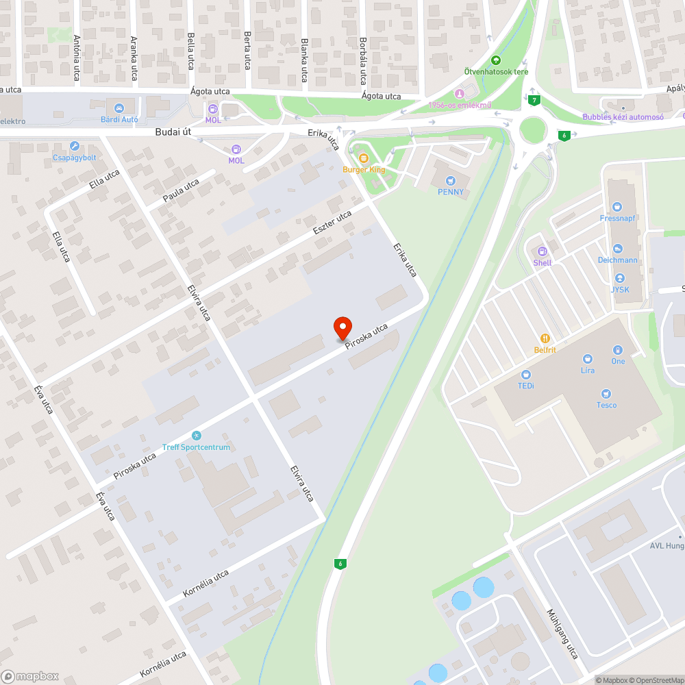 Kátyú sok kátyú bejelentés helye