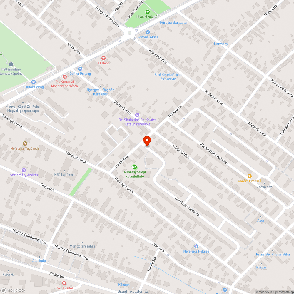 Beszakadt aknafedél bejelentés helye