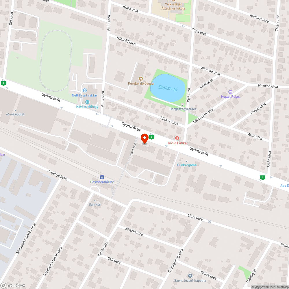 Ajtó nélküli Telekomos doboz bejelentés helye