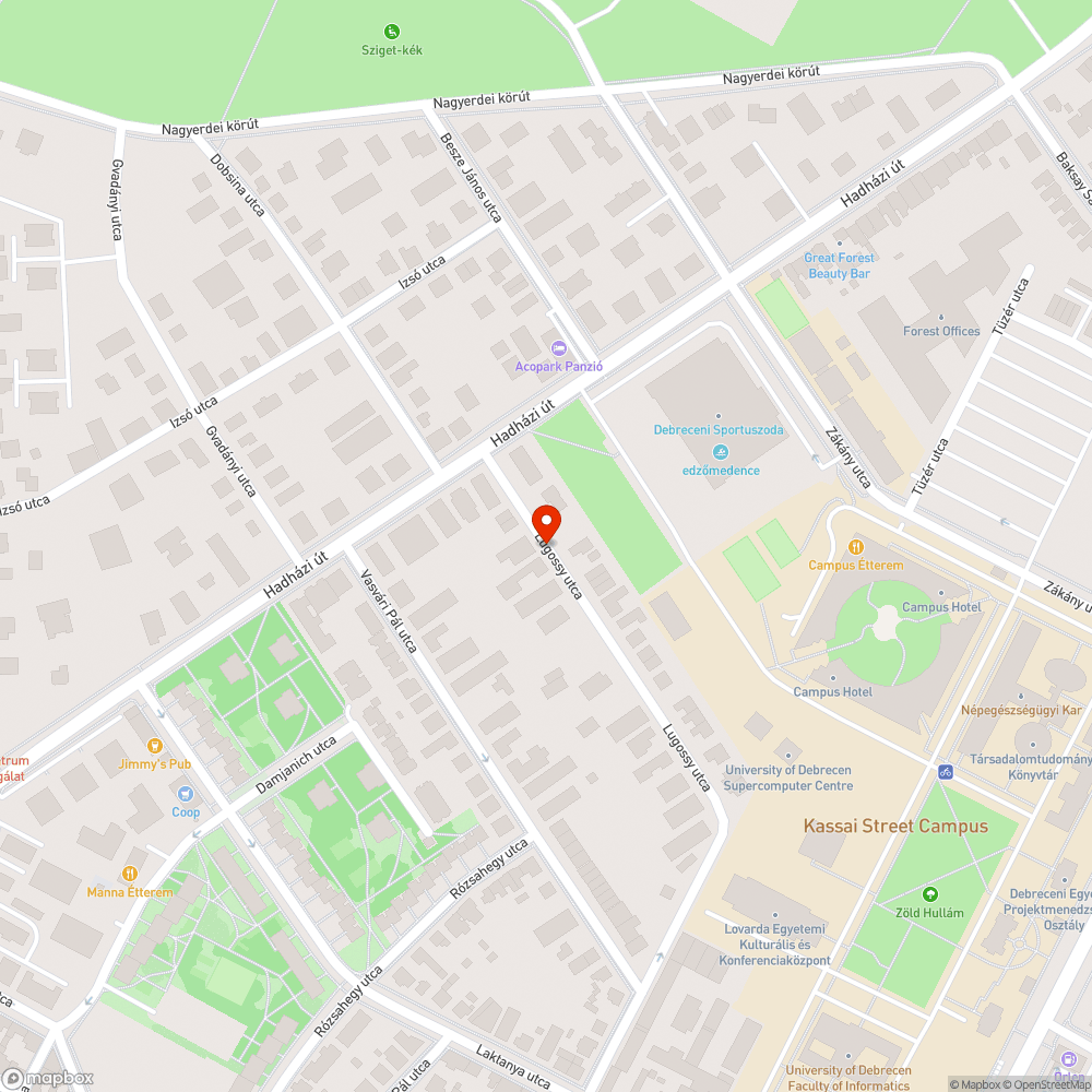 Hibás lámpafej bejelentés helye