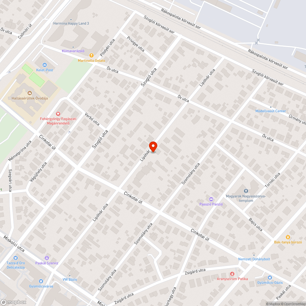 Járhatatlan járdaszakasz bejelentés helye