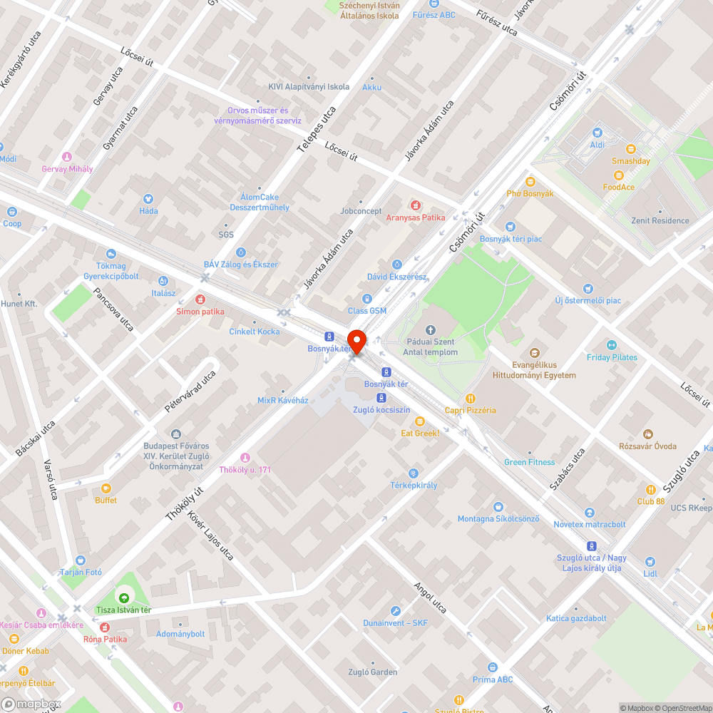 Megtévesztő sárga záróvonal bejelentés helye