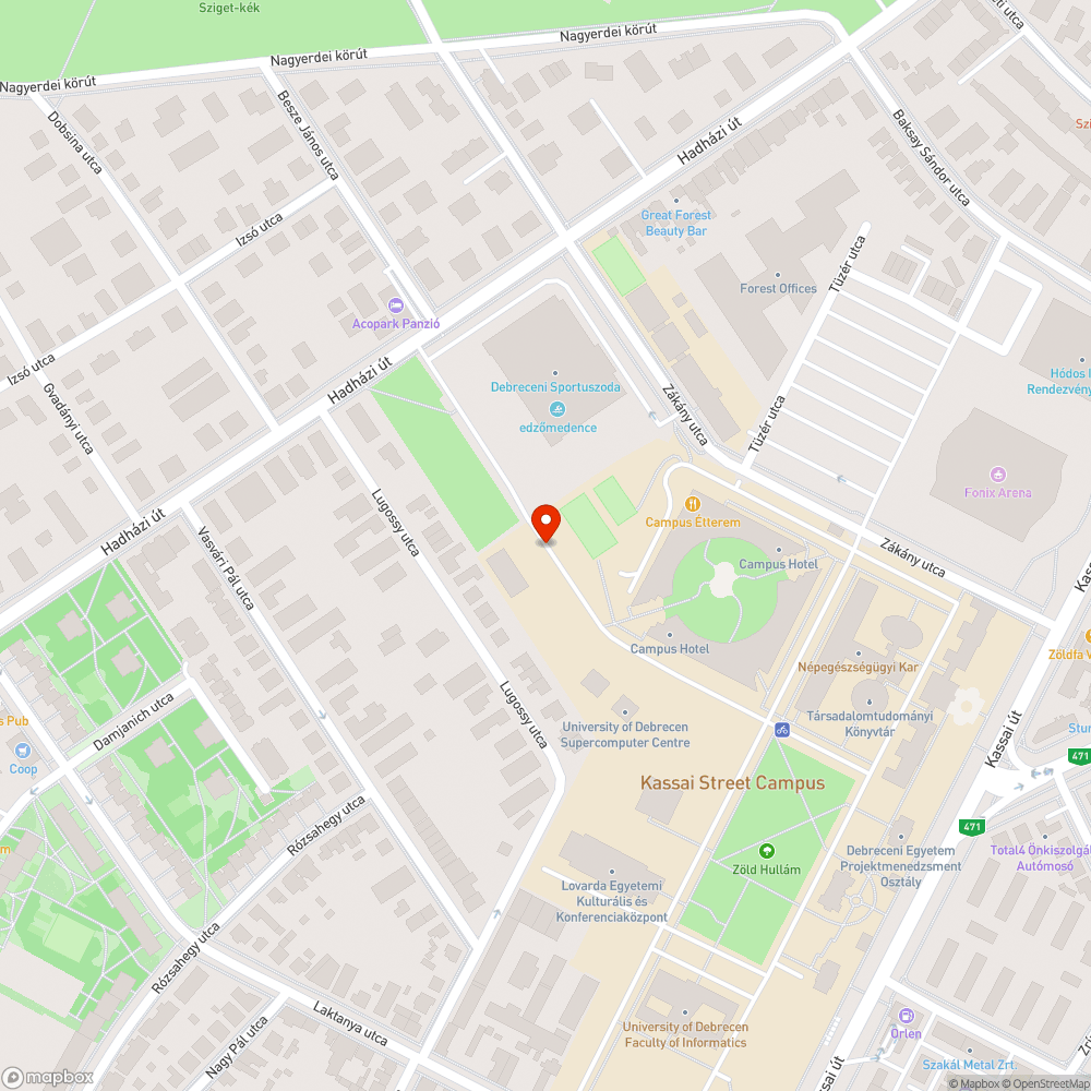 Hibás lámpafej bejelentés helye