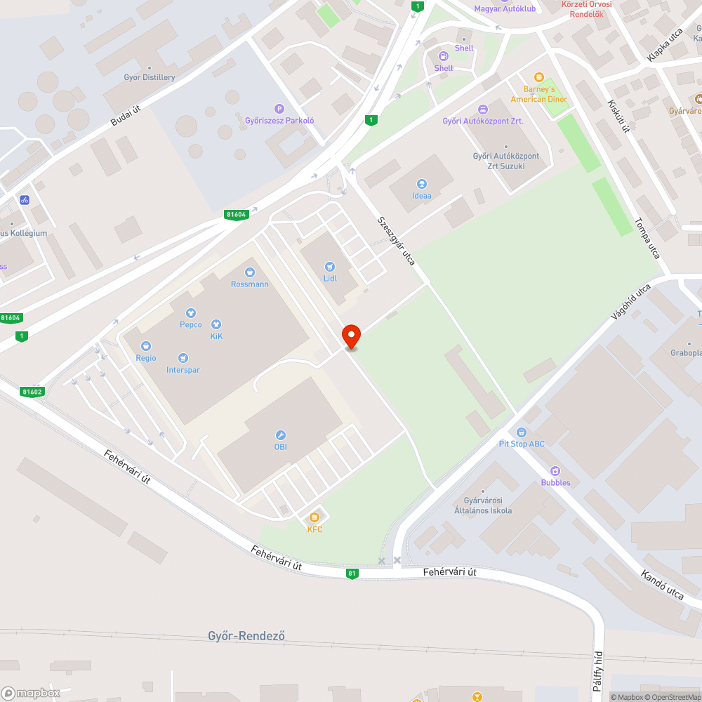 Hiányzó 30-as zóna kezdete/vége tábla bejelentés helye