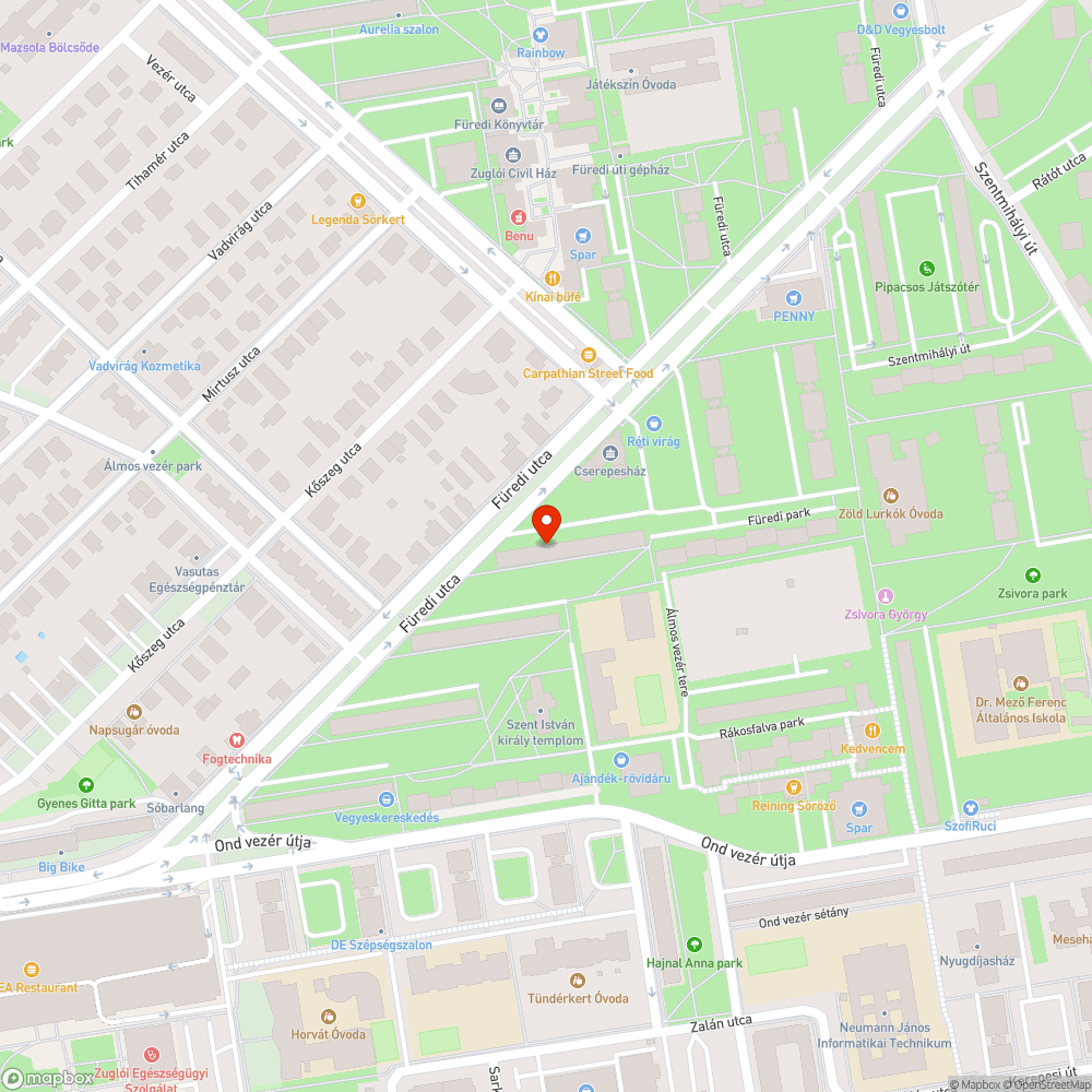 Kátyú a társasház előtt bejelentés helye