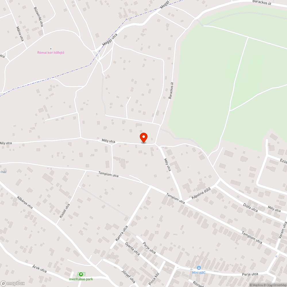 Kiégett közvilágítás bejelentés helye