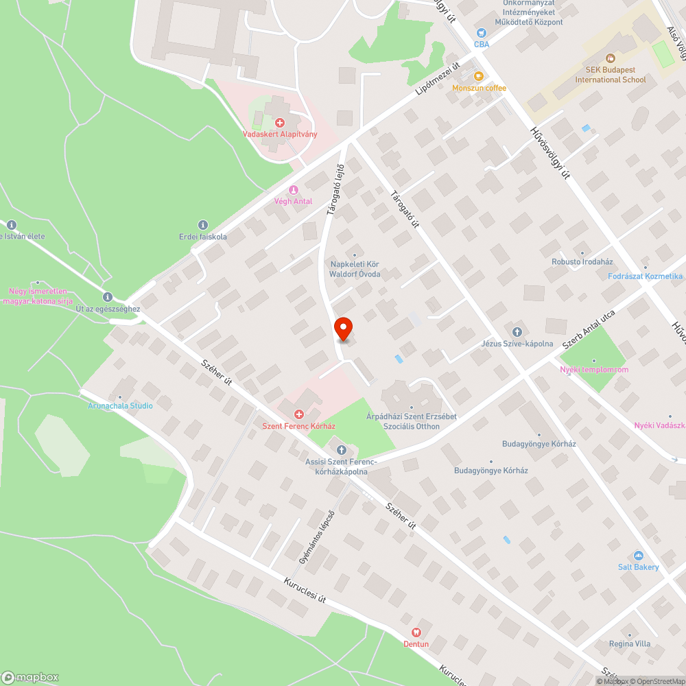 Sár a Tárogató lejtőn bejelentés helye