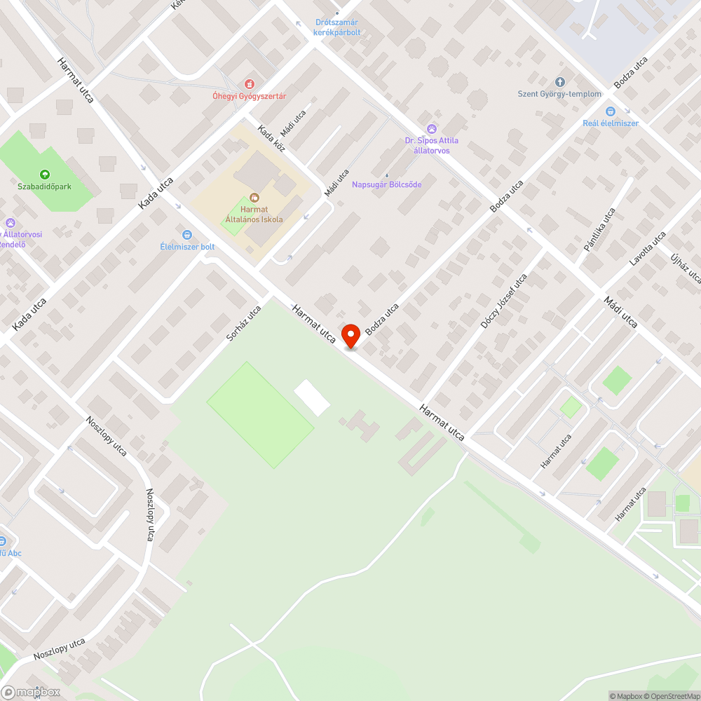 Közvilágítási hiba bejelentés helye