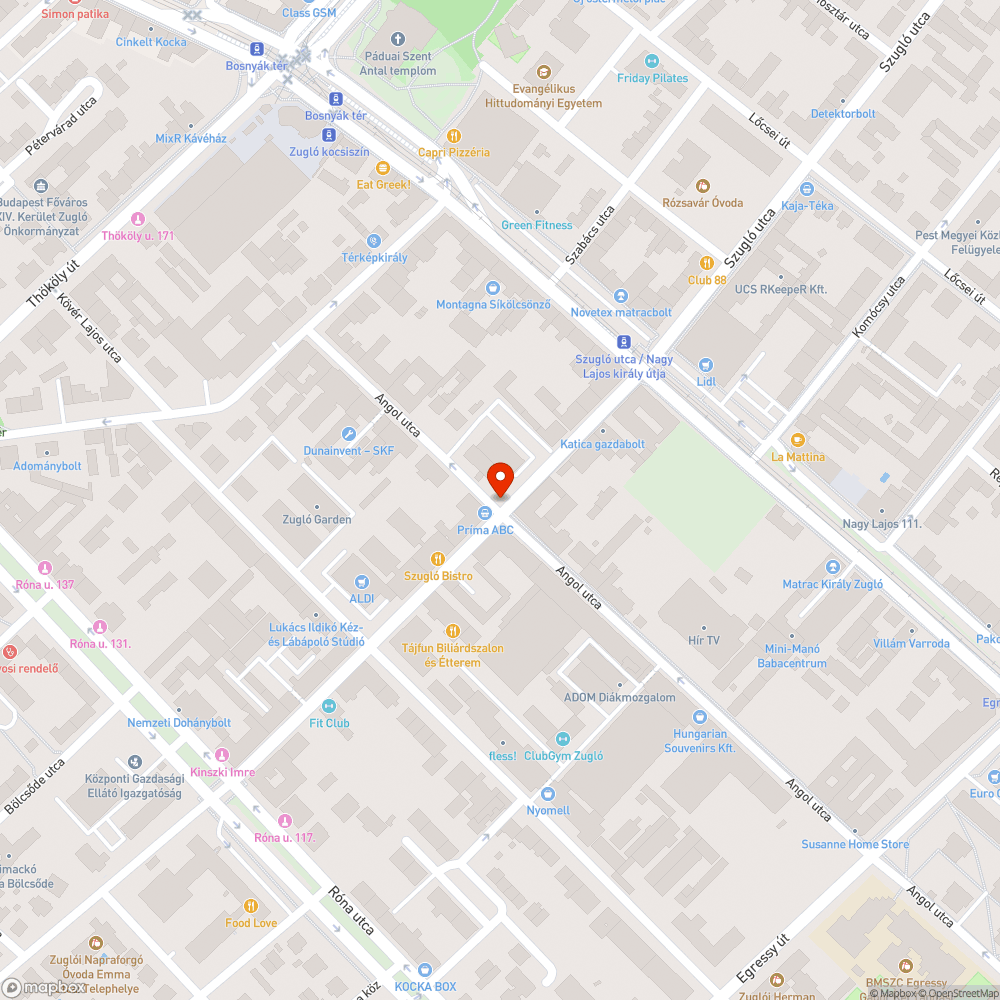 Hiányzó aszfaltburkolat a járdán bejelentés helye