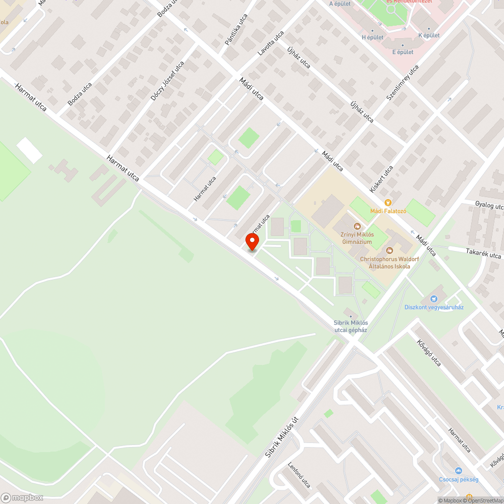 Elhanyagolt szemetes bejelentés helye