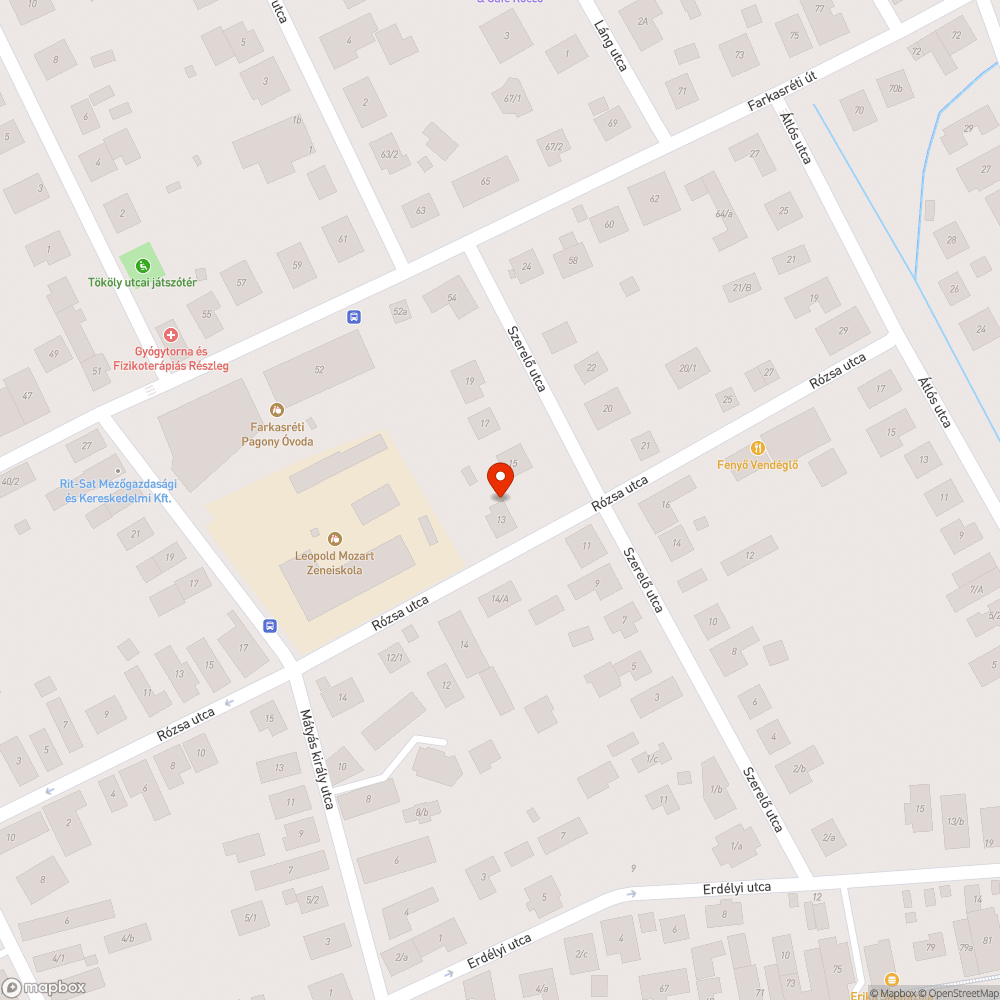 Elhagyott autó bejelentés helye