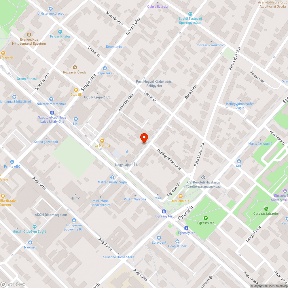 Aszfaltozás elmaradt bejelentés helye