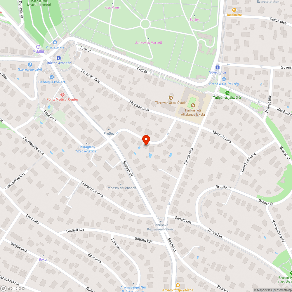 Életveszélyes fa bejelentés helye