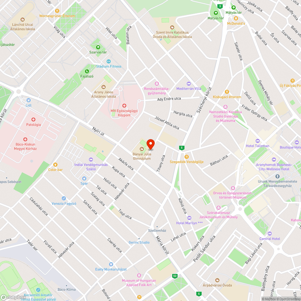 Nem működő közvilágítás bejelentés helye