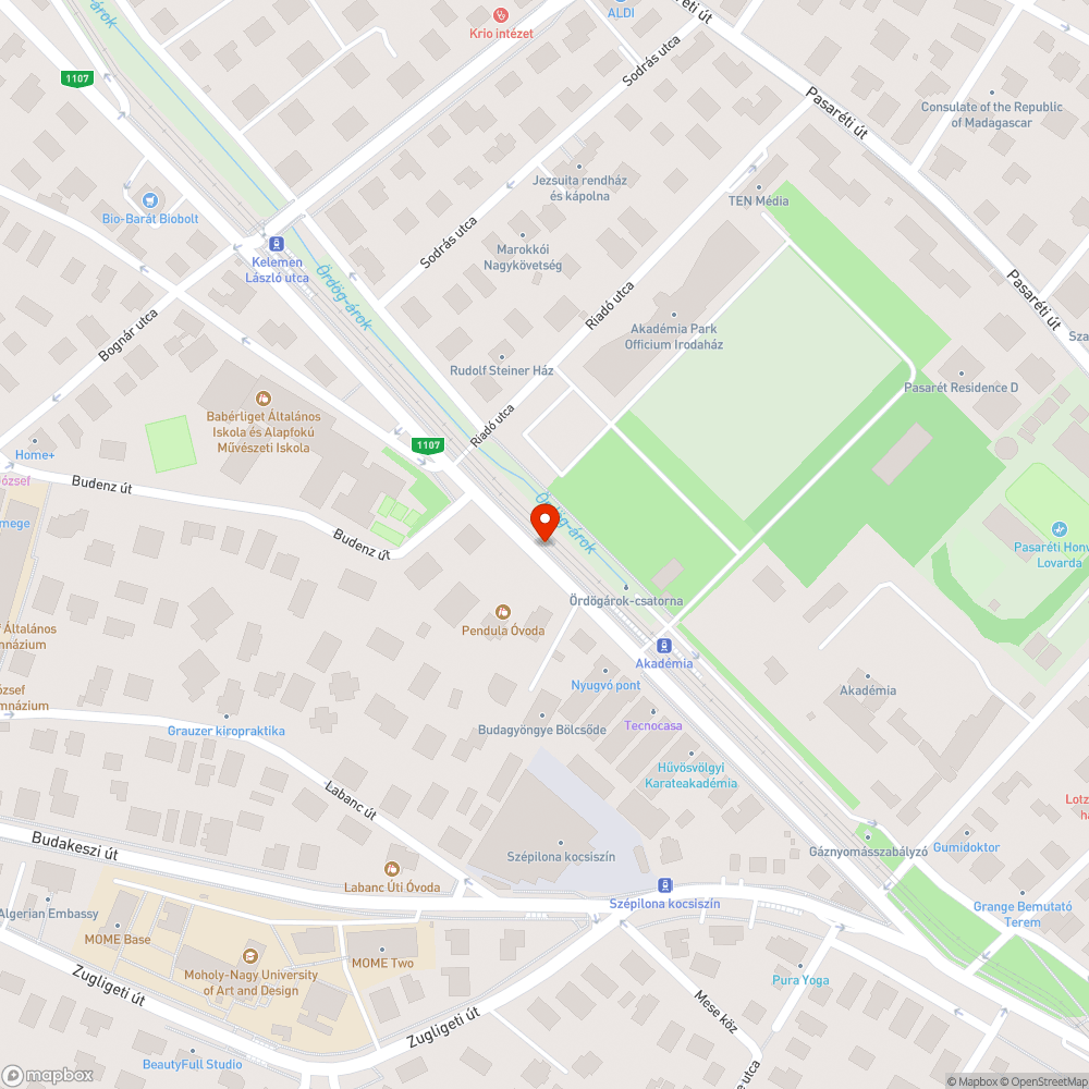 Szemét bejelentés helye