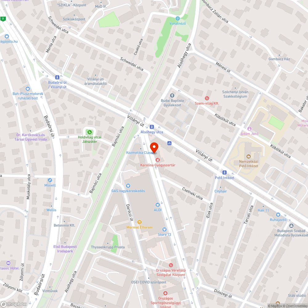 Kint hagyott kukák, szétszóródott élelmiszer bejelentés helye