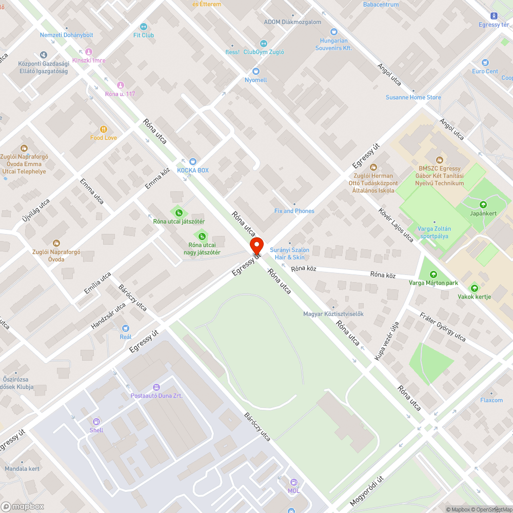 Kátyús út bejelentés helye