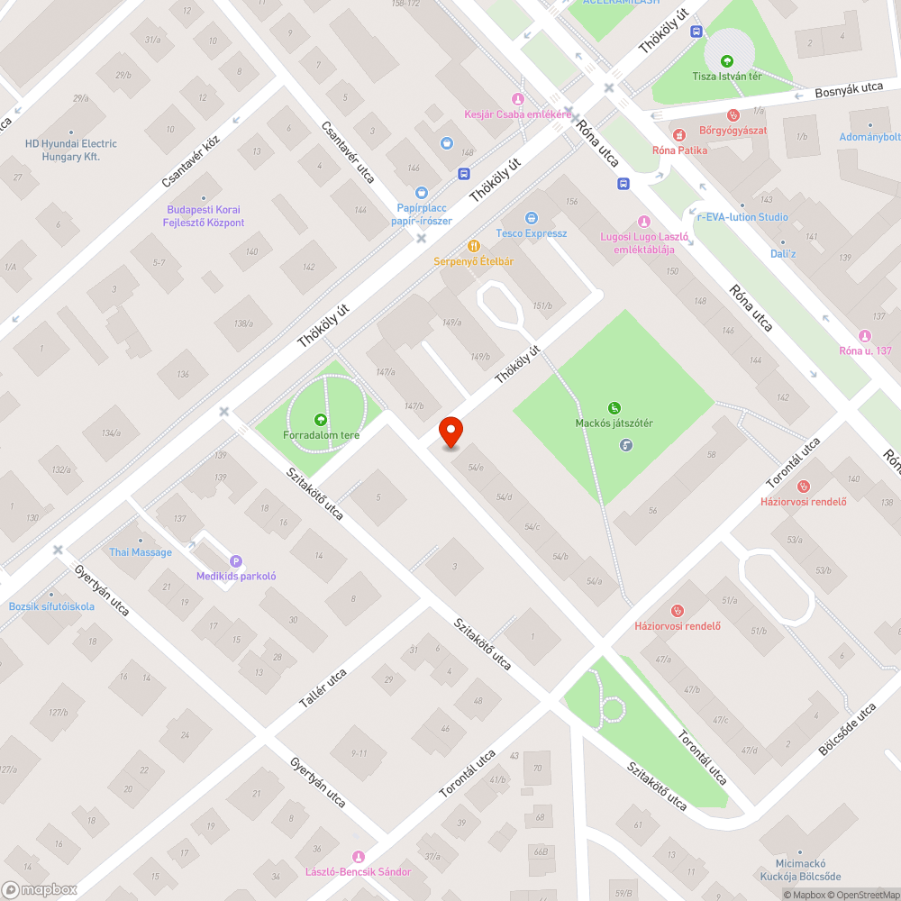 Korhadt, kidőlni készűlő fa bejelentés helye