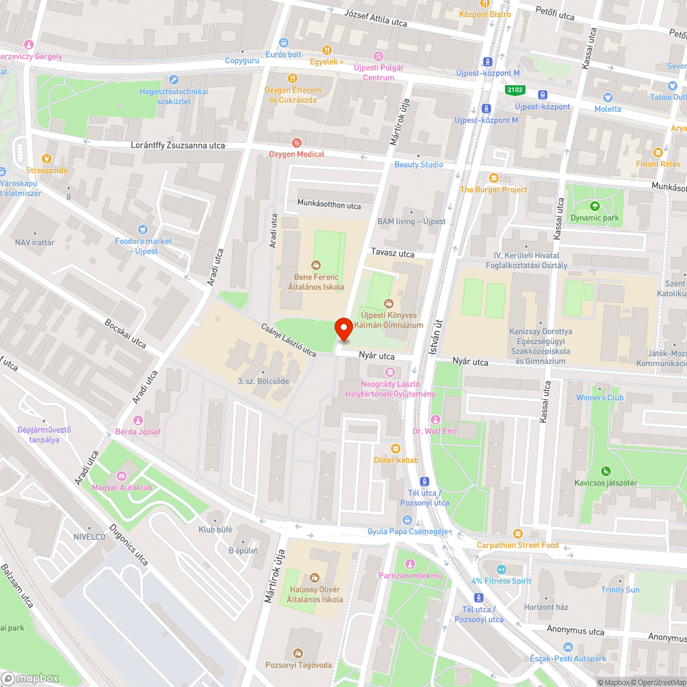 Esőzések után nincs közvilágítás bejelentés helye