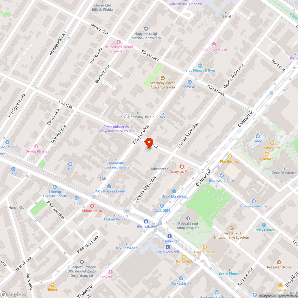 Átlyukadt aknafedél bejelentés helye