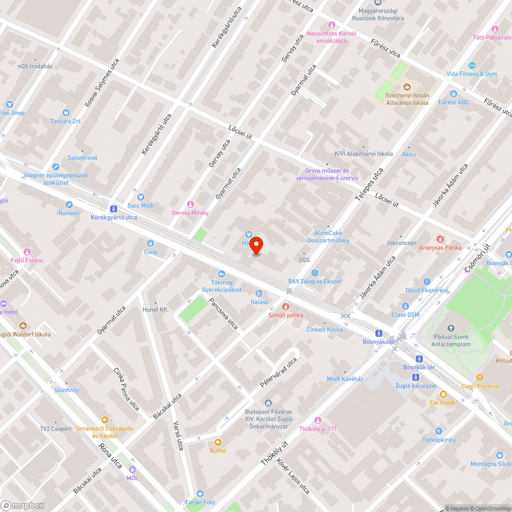 Kidobott székek bejelentés helye