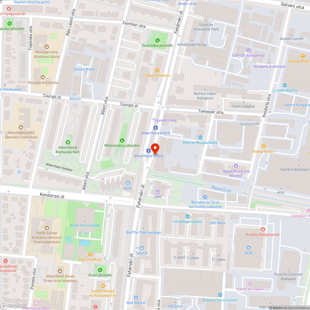 Járdafelületen elhelyezett kuka, szeméttároló bejelentés helye