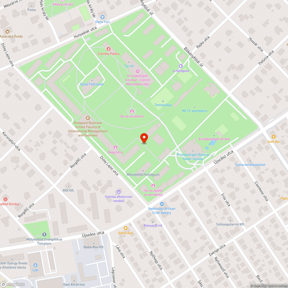 Nem működő világítás bejelentés helye