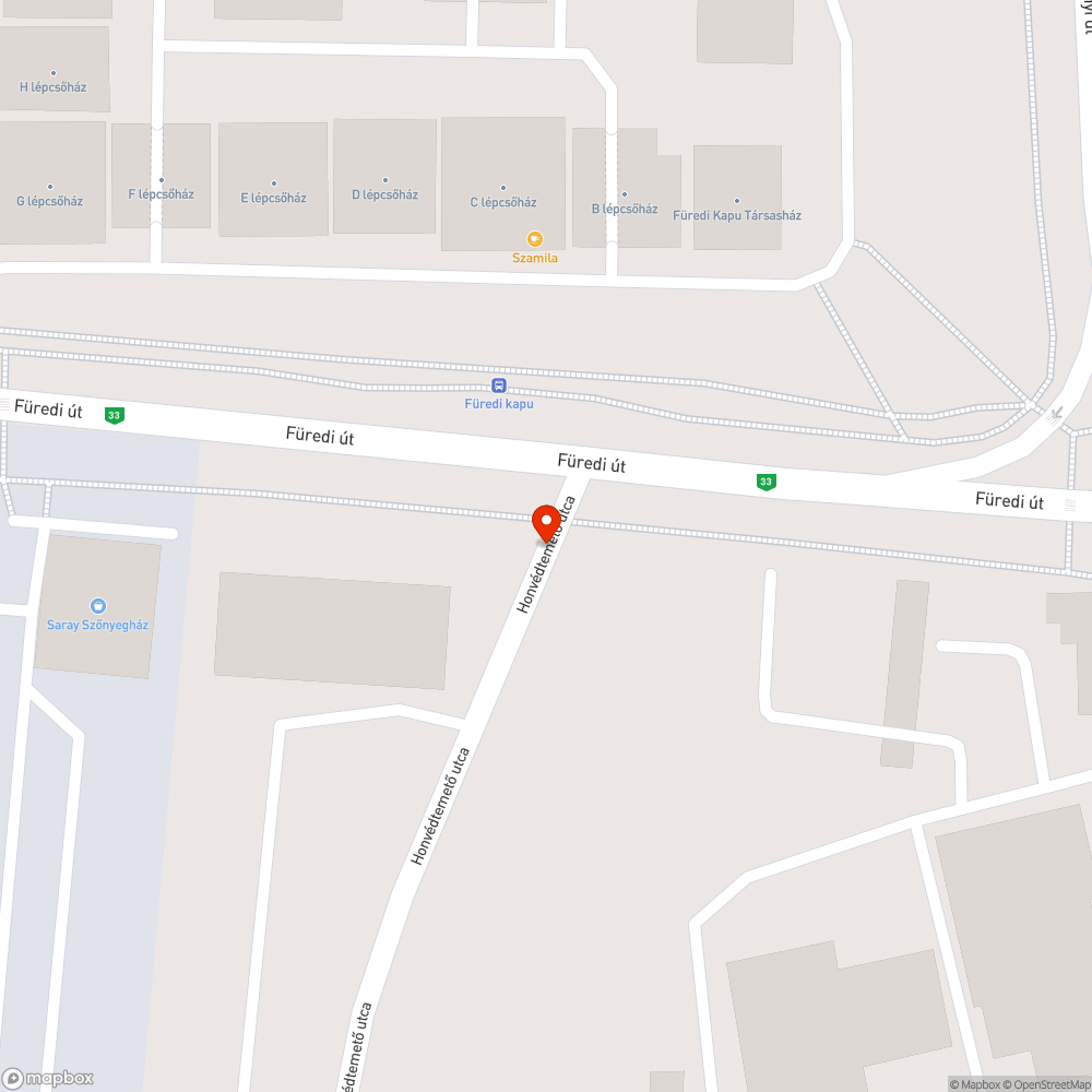 Hibás lámpafej bejelentés helye