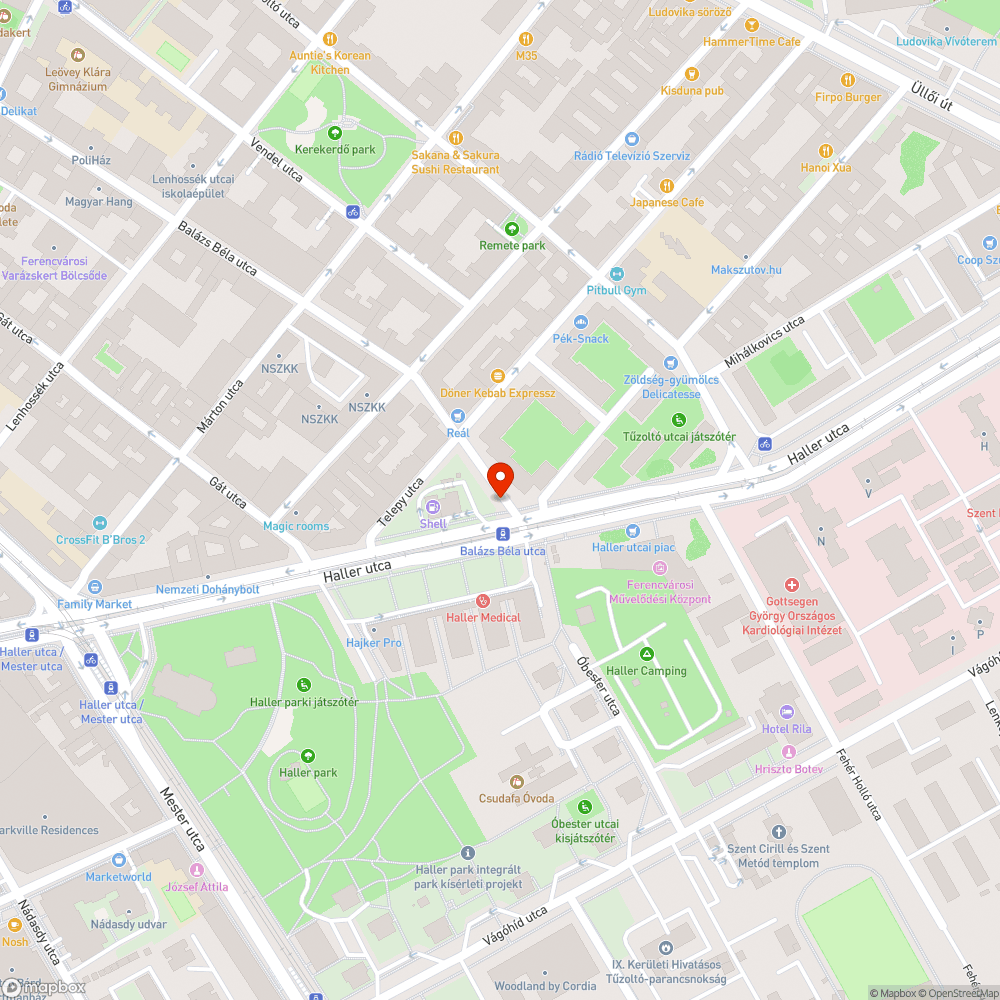 Funkció nélküli oszlop bejelentés helye