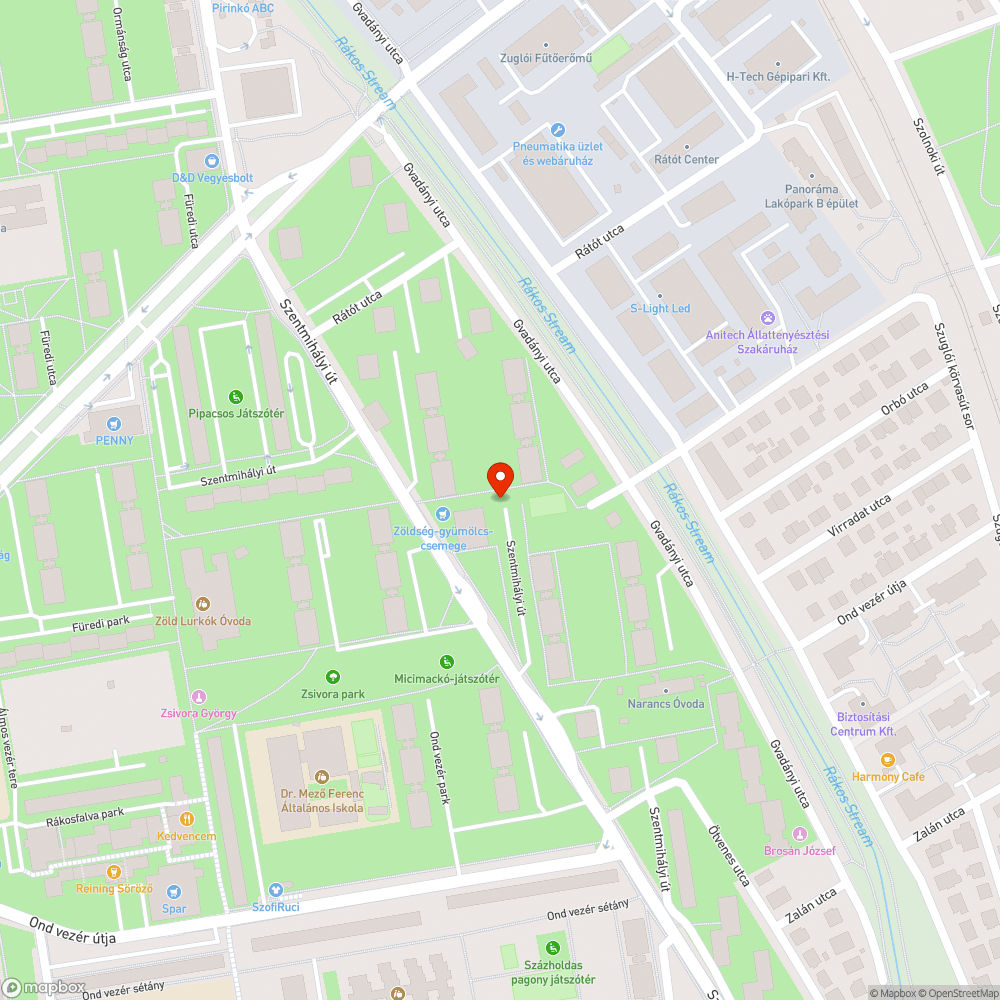 Roncs autó bejelentés helye