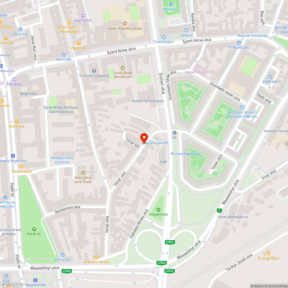 Hibás lámpafej bejelentés helye