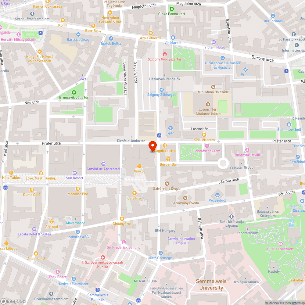 Kidöntött lámpaoszlop bejelentés helye