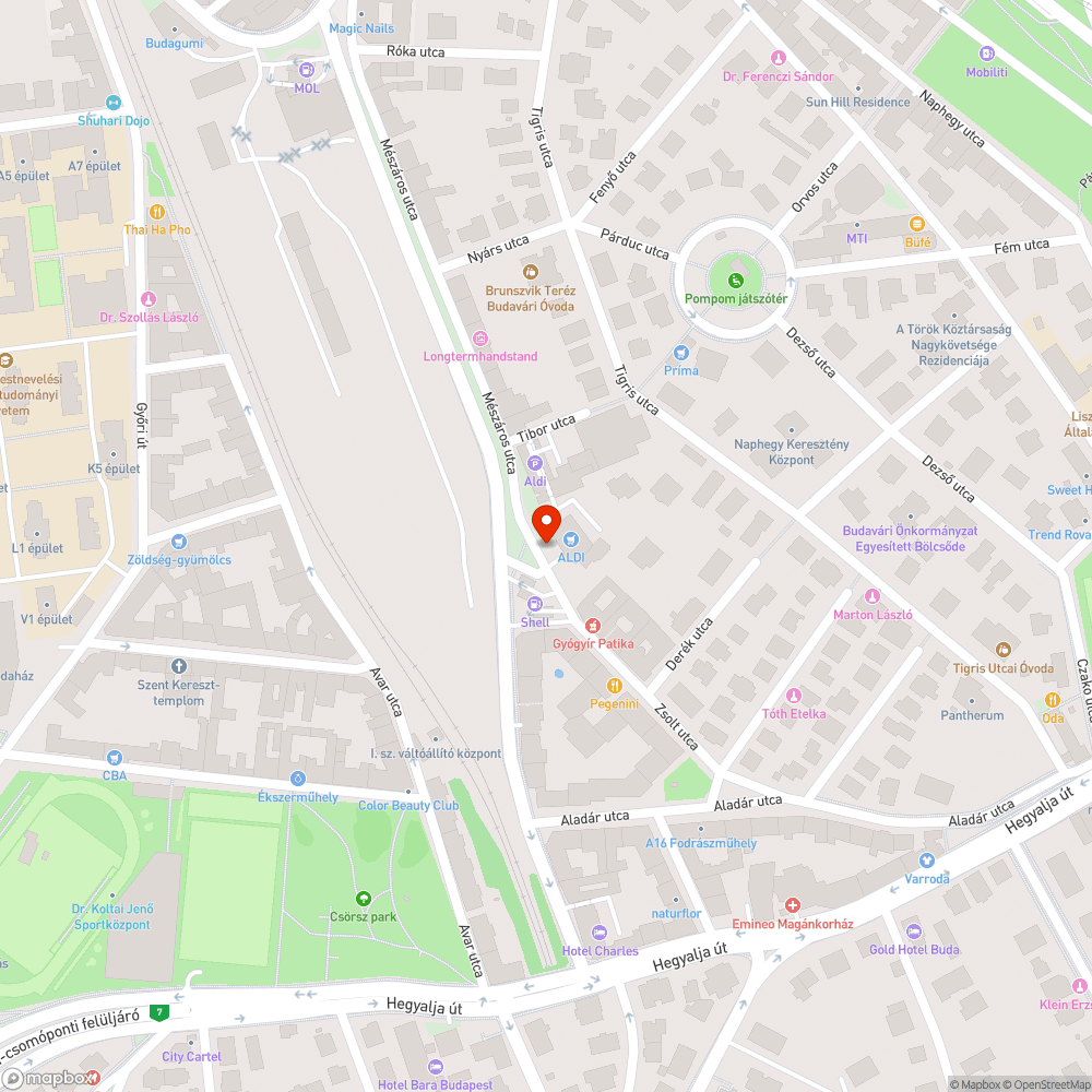 Növényzettel benőtt közvilágítás bejelentés helye